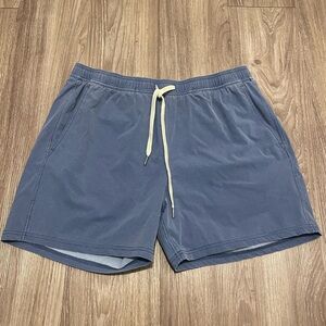 Fair Harbor Blue Swim Trunks Lined